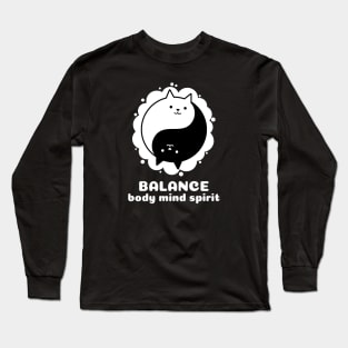 Yin Yang Long Sleeve T-Shirt